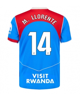 Billige Fotballdrakt Atletico Madrid Marcos Llorente #14 Replika Tredjedrakt 2025-26 Kortermet Billige Fotballdrakt Atletico Madrid Marcos Llorente #14 Replika Tredjedrakt 2025-26 Kortermet